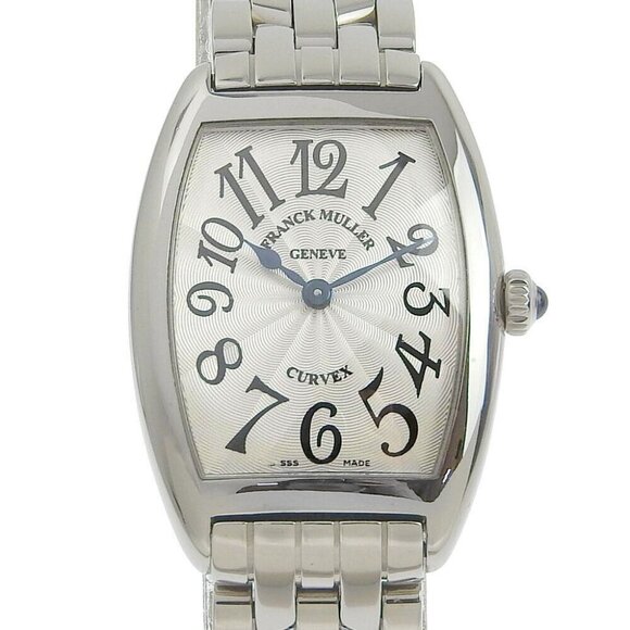 FRANCK MULLER Tono carvex Watches 1752QZ SilverDial Stainless Steel Quartz - Picture 1 of 7